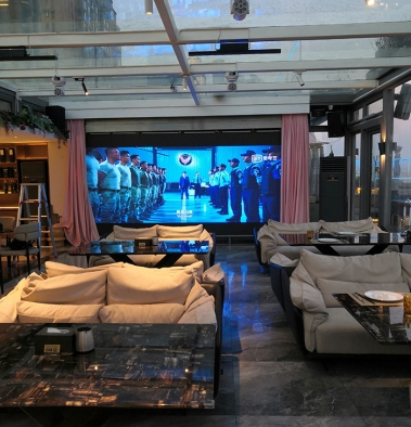 武汉禧朵儿酒店室内P1.86全彩屏